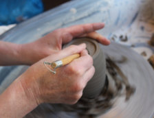 turning a foot ring